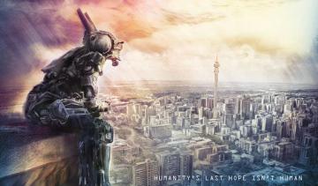 Chappie Sci Fi Futuristic Action Thriller Robot Cyborg