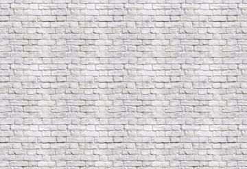 White Brick Wallpaper Effect Murals Wallcoverings