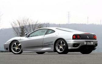 Silver And Black Ferrari Wallpaper Wide