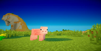 Minecraft Nice Pig No By Liec0dez Fan Art Wallpaper Games A