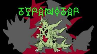 Mega Tyranitar Background By Jcast639