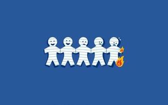Friends Paper Smile Grief Fire Stock Photos Image HD