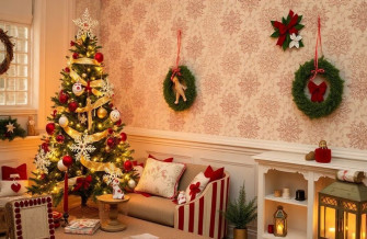 Old Fashioned Christmas Wallpaper