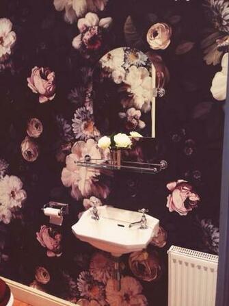 To Ellie Cashman S Fab Dark Floral Wallpaper My Style