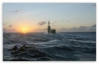 Us Military Submarine HD Wallpaper For Standard Fullscreen
