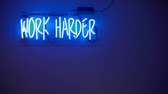 Neon Blue Aesthetic Wallpaper