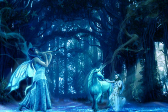 Mystical Forest Spirits By Amdominator