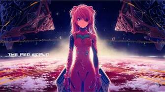 Genesis Evangelion Asuka Langley Soryu Anime Girl Wallpaper