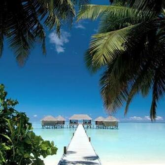 Tropical Lagoon Wallpaper Desktop