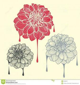 Hand Drawn Pictures Of Flowers Wallpaper HD Wide