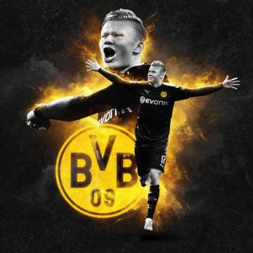 Haaland Bvb Wallpaper Awesome HD
