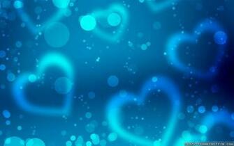 Blue Heart For BirtHDay Wallpaper And Image