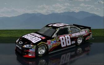 Dale Earnhardt Jr National Guard Camo Scenic Wallpaper