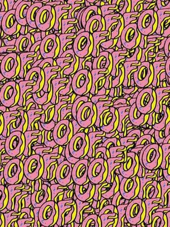 Redrama Odd Future Logo Wallpaper Pattern