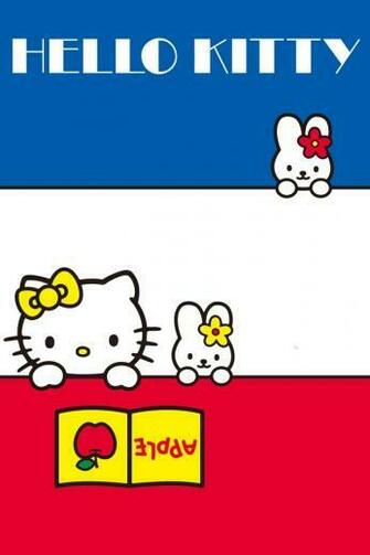 Hello Kitty Tricycle iPhone Wallpaper New HD