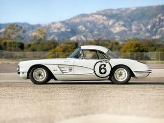 Corvette C1 Race Rat Computer Wallpaper Desktop Background