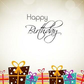 Greeting Card Or Background For BirtHDay Celebration Stock Image