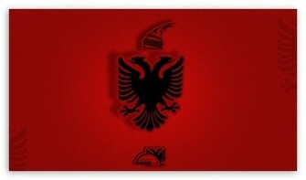 Albanian Flag Wallpaper