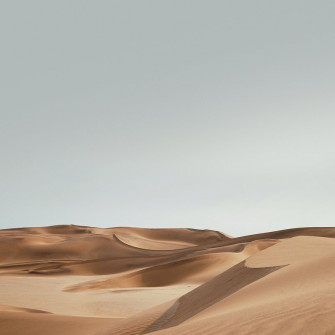 Aesthetic Desert Background Design Wallpaper