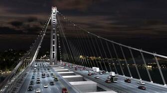 Oakland Bay Bridge Computer Wallpaper Desktop