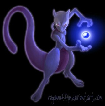 Mewtwo By Ragamuffyn