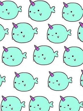 Narwhal Wallpaper Adorable Cute Mermaid