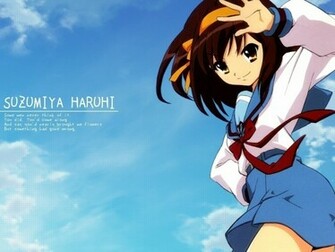 The Melancholy Of Haruhi Suzumiya