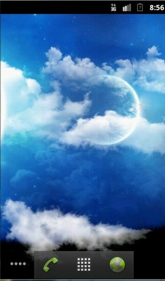 Night Sky Live Wallpaper Screenshot