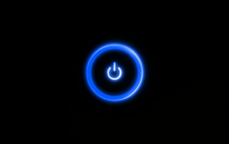 Blue Neon Wallpaper