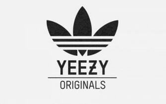Wallpaper Adidas Yeezy Logo Ultra HD 4k Background