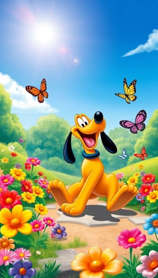 Disney Pluto Wallpaper