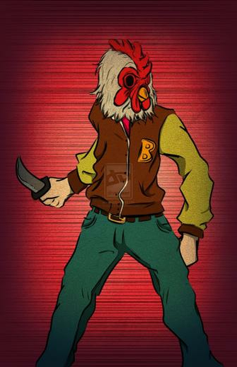 Hotline Miami Jacket By Groundnova