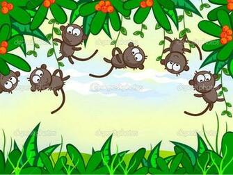 Cartoon Monkey Wallpaper