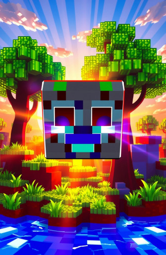 Minecraft Wallpaper Creeper Head