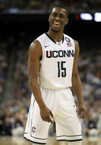 Kemba Walker Of The Connecticut Huskies Reacts After