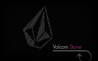 Desktop Wallpaper Grey Stone Logo Black Background HD
