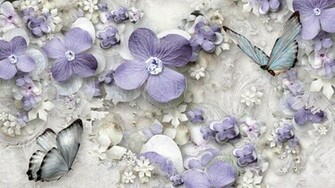 From Lavender Flower Wallpaper