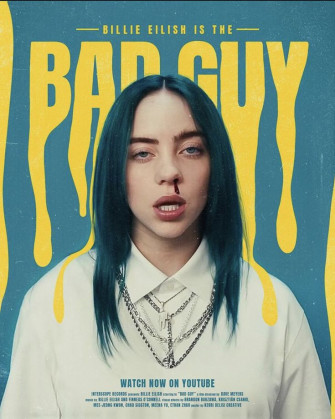 Bad Guy Billie Eilish Poster Singer