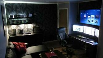 Gaming Room Wa Design Wallpaper Desktop