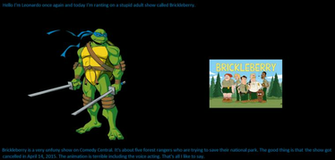 Leonardo Rants Brickleberry By 123megarama