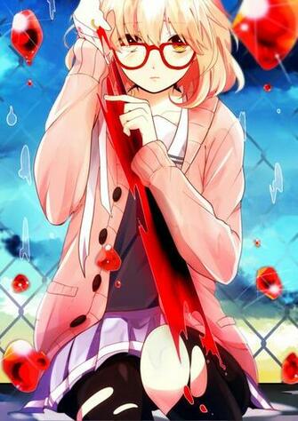 Kuriyama Mirai Kyoukai No Kanata Mobile Wallpaper