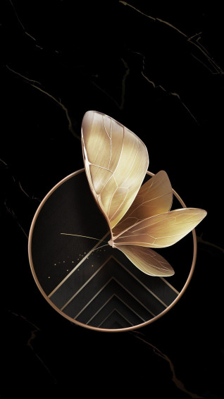 Gold Black Wallpaper