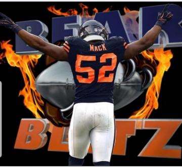 Mack Chicago Bears Funny Logo