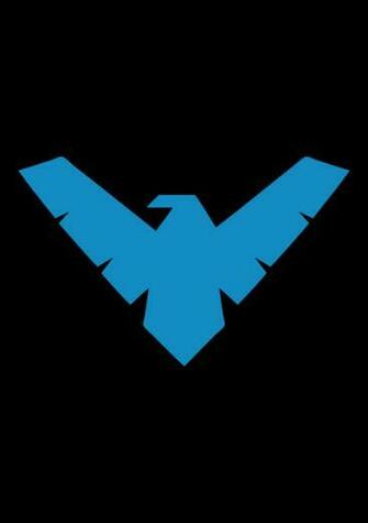 Nightwing iPhone Wallpaper Logo Batman