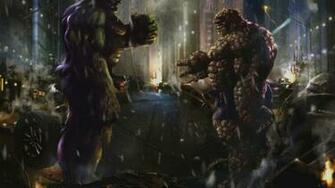 Wallpaper HD 1080p Hulk Red