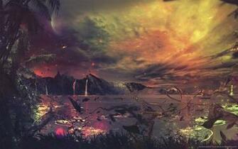 Wild Hostile Nature Wallpaper