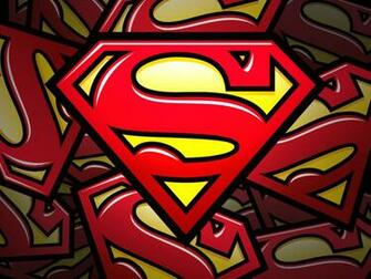 Superman With Logo Desktop HD Wallpaper Amazing