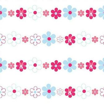 Wallpaper Disney Minnie Mouse Bows Daisies