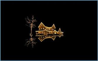 Screensaver Christmas Lights
