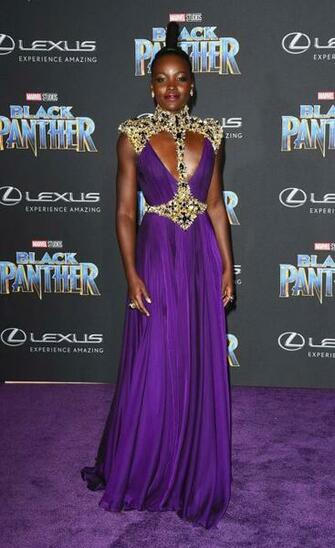 Lupita Nyong O Black Panther Premiere In Hollywood